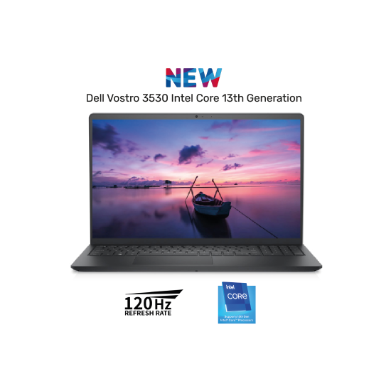 Dell Vostro 15 3530 | Intel Core i7-13th Gen | 8GB RAM | 512GB SSD M.2 NVMe | Full HD 120Hz | 2GB Nvidia GeForce MX550