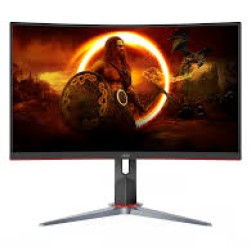 AOC C24G2 23.6" 1920 x 1080 (FHD) VA 165Hz 1ms DP 1.2 / HDMI 1.4 With Adjustable Stand (Height Tilt & Swivel) & AMD Freesync Curved Gaming Monitor  (0 reviews)