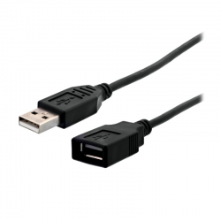 XFORM USB CABLE 2.0 MF 3M Black NTC