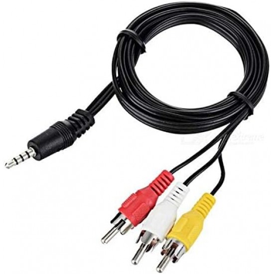 XFORM AUX Cable 3.5m 3RCA 5M NTC