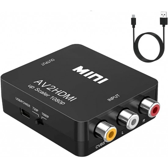 AV to HDMI Converter with Audio NTC