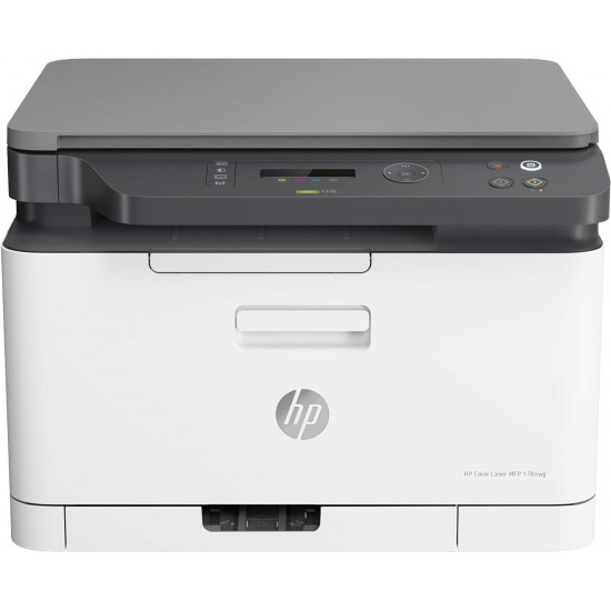 HP Color Laser 178nw Wireless All in One Laser Printer with Mobile Printing & Built-in Ethernet