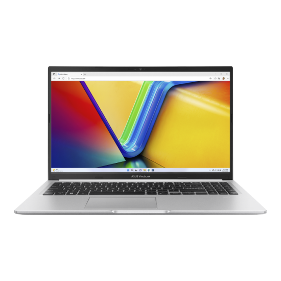 Asus laptop VivoBook 15 (2022) X1502ZA 12th Gen Intel Core i3 6-Cores w/ SSD Storage (Customized) - Silver NTC