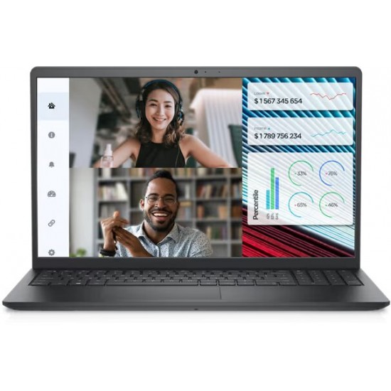 DELL Vostro 3520 12th Generation Intel Core i3-1215U 3.30 GHz up to 4.40GHz 10MB 6 Cores - 8 Threads 4GB DDR4 RAM 256GB M.2 NVMe SSD 15.6" HD Anti-glare LED Backlight Display NTC