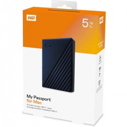 WD 5TB My Passport Portable External Hard Drive, Black NTC 