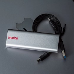 Imation Portable SSD USB3.2 2T Silver SSD-RV01 EXTERNAL NTC