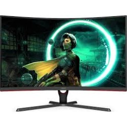 AOC C32G3E 32" 1920 x 1080 (FHD) VA 165Hz 1ms HDMI 1.4 \ DP 1.2, Curved Gaming Monitor with Freesync Premium